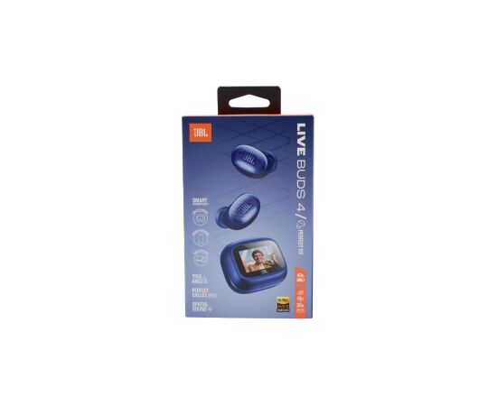 JBL Live Buds 4 bezvadu austiņas ar Bluetooth, 40 stundu akumulatora darbība Austiņas