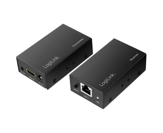Logilink HDMI-Extender-Set über LAN, 60m, 1080p/60Hz,POC,IR Adapteri