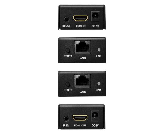 Logilink HDMI-Extender-Set über LAN, 60m, 1080p/60Hz,POC,IR Adapteri