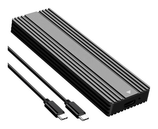 Extradigital Premium M.2 PCIe NGFF/NVMe SSD case USB3.2 Korpusi ārējiem HDD, SSD
