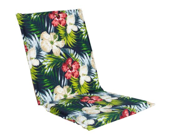 Cushion for chair SUMMER FLOWER 42x90x3cm, dark floral Новинки Для дома и сада 