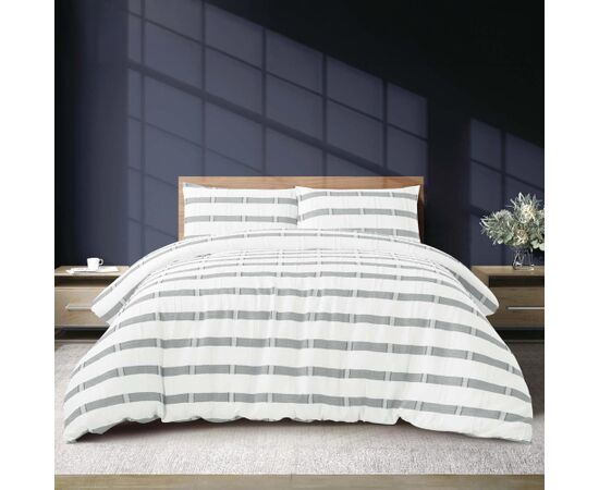 Duvet cover set STRIPE ROLUX 140x200cm 1pc, 50x75cm 1pc Новинки Для дома и сада 