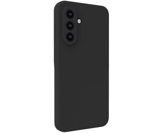 Evelatus Samsung  Galaxy A56 Premium Magnetic Soft Touch Silicone Case Black Neoriģinālie Maciņi