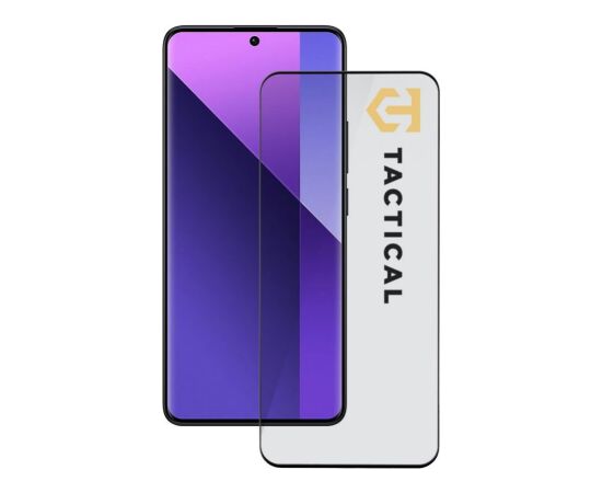 Tactical -  Tactical Glass Shield 5D for Xiaomi Redmi Note 13 Pro+ 5G Black Ekrānu aizsardzība