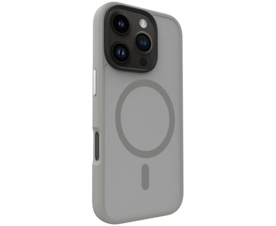 Evelatus Apple  iPhone 16 Pro Hybird Case With Magsafe PC+TPU Silver Neoriģinālie Maciņi