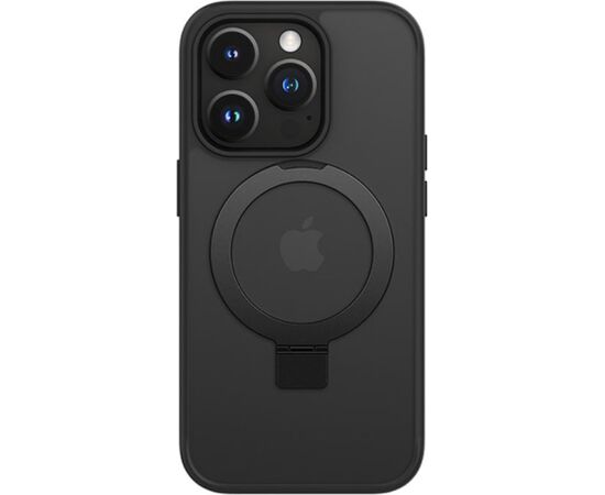 iLike Apple  iPhone 15 Kickstand Case with MagSafe Black Чехлы - альтернативные