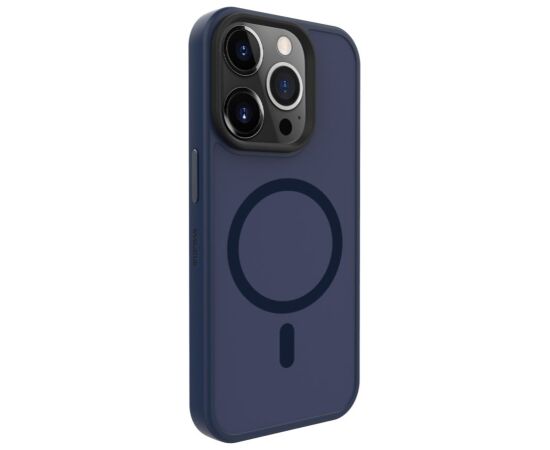 Evelatus Apple  iPhone 15 Pro Max Hybird Case With Magsafe PC+TPU Dark Blue Neoriģinālie Maciņi