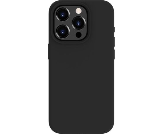 Evelatus Apple  iPhone 15 Pro Premium Magsafe Soft Touch Silicone Case Black Neoriģinālie Maciņi