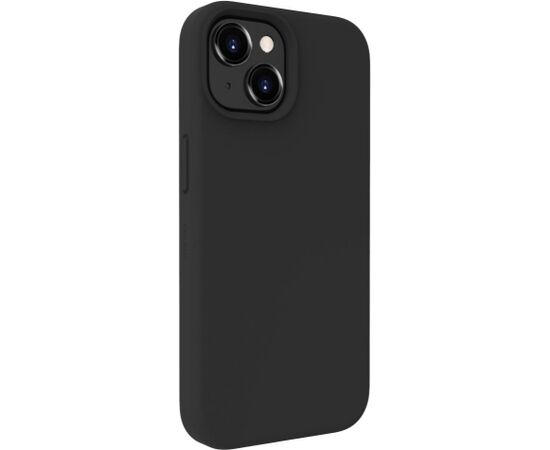 Evelatus Apple  iPhone 15 Premium Soft Touch Silicone Case Black Neoriģinālie Maciņi