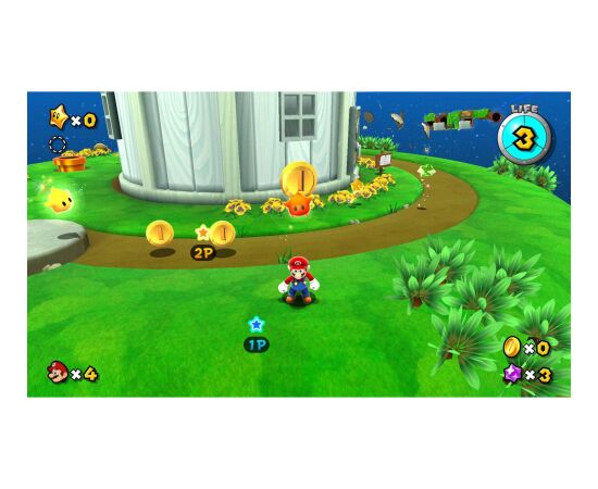 Nintendo Super Mario Galaxy + Super Mario Galaxy 2 game Spēļu konsoles