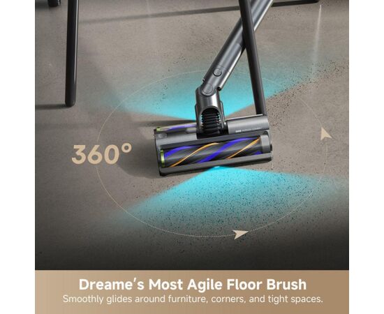 DREAME Air Dry Stick Vacuum Cleaner Black Беспроводные пылесосы