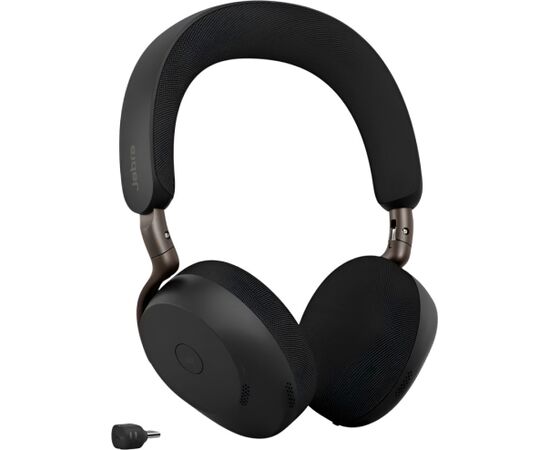 Jabra Evolve3 75 UC Stereo black mit Link390c u. WLC Austiņas