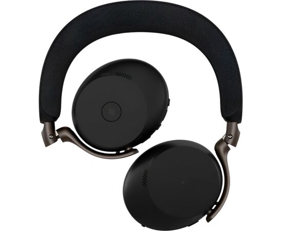 Jabra Evolve3 75 UC Stereo black mit Link390c u. WLC Austiņas