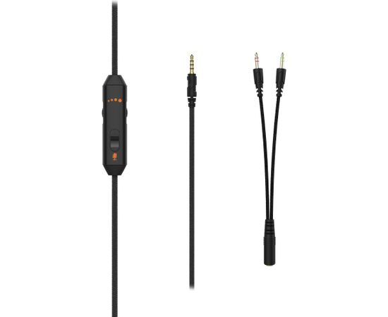 Austiņas Deltaco GAM-190 Black Austiņas