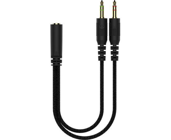 Austiņas Deltaco GAM-190 Black Austiņas