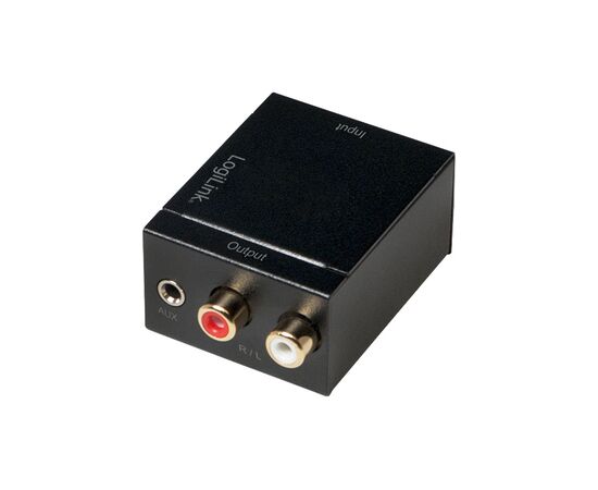 Logilink digitālais uz analogā audio pārveidotājs 3.5mm/SPDIF/COAX Adapteri