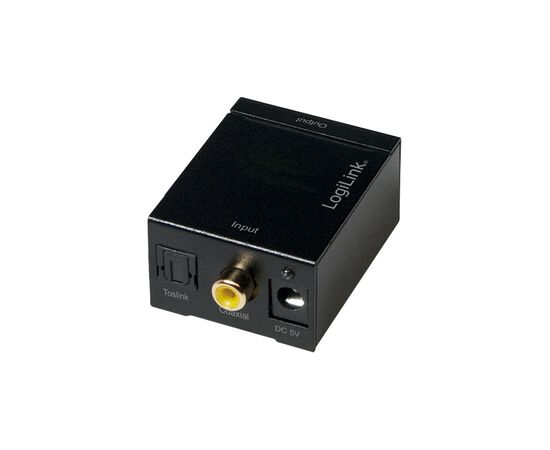 Logilink digitālais uz analogā audio pārveidotājs 3.5mm/SPDIF/COAX Adapteri