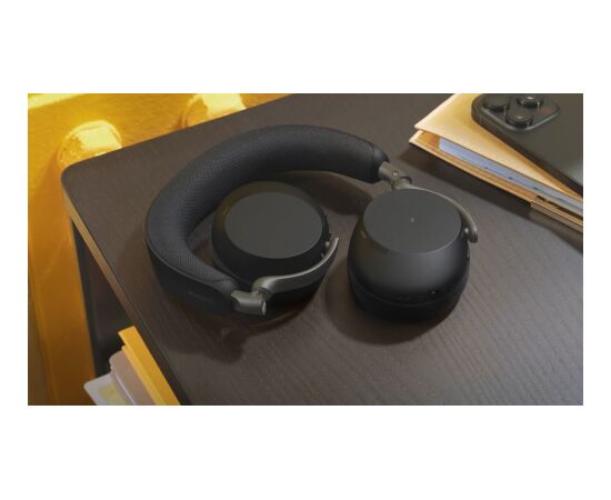 Jabra Evolve3 75 MS Stereo black mit Link390a u. WLC Austiņas