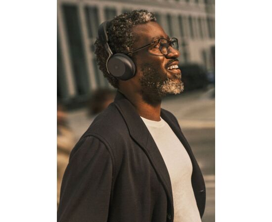 Jabra Evolve3 75 MS Stereo black mit Link390a u. WLC Austiņas