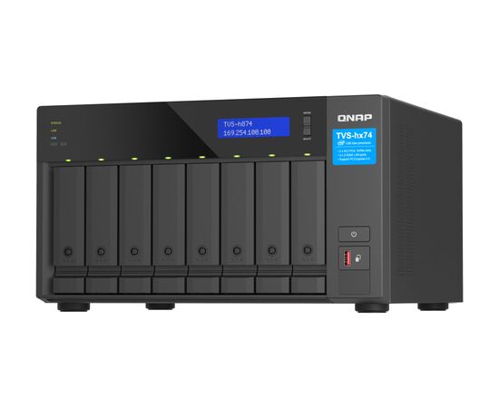 QNAP NAS TVS-h874X-i9-64G Ārējie cietie diski HDD SSD