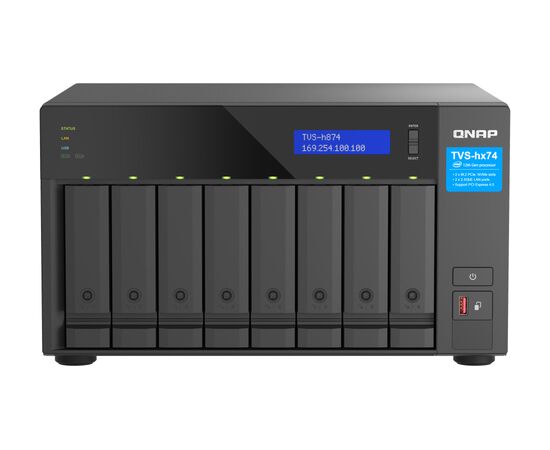 QNAP NAS TVS-h874X-i9-64G Ārējie cietie diski HDD SSD