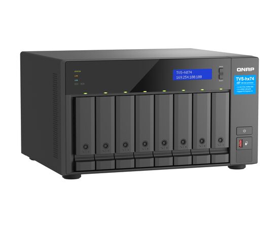 QNAP NAS TVS-h874X-i9-64G Ārējie cietie diski HDD SSD