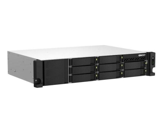 Qnap TS-873AeU-4G 8-bay AMD Ryzen V1500B 2U NAS Ārējie cietie diski HDD SSD