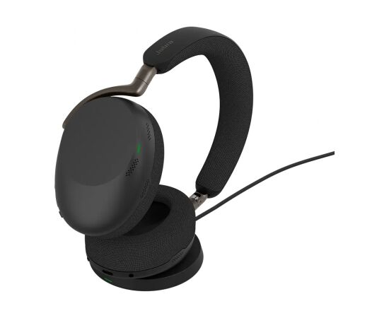 Jabra Evolve3 85 UC Stereo black mit Link 390a u. WLC Austiņas