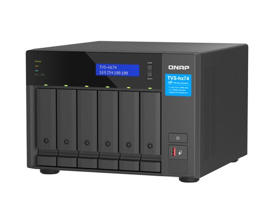 Failu serveris Qnap TVS-h674T-i5-32G Ārējie cietie diski HDD SSD