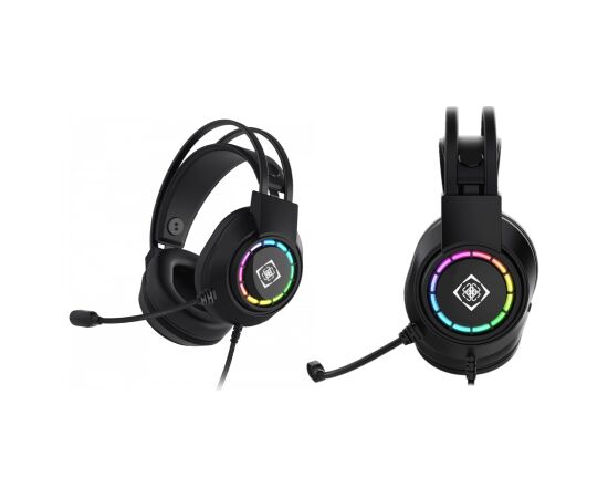 Austiņas Deltaco DH220 Black (GAM-168) Austiņas