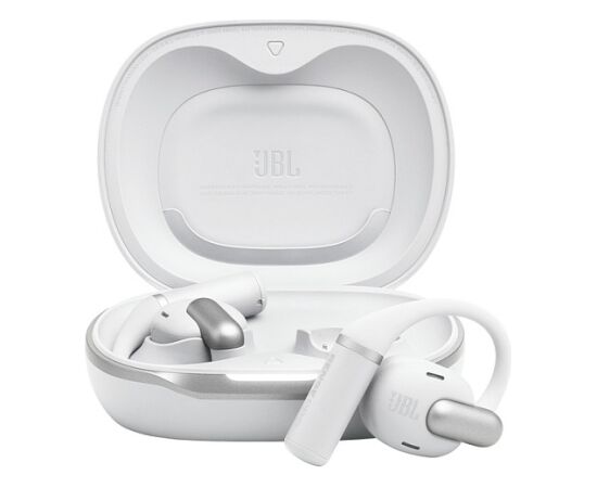 JBL Sense Pro True Wireless Open Sound Kopfhörer White Austiņas