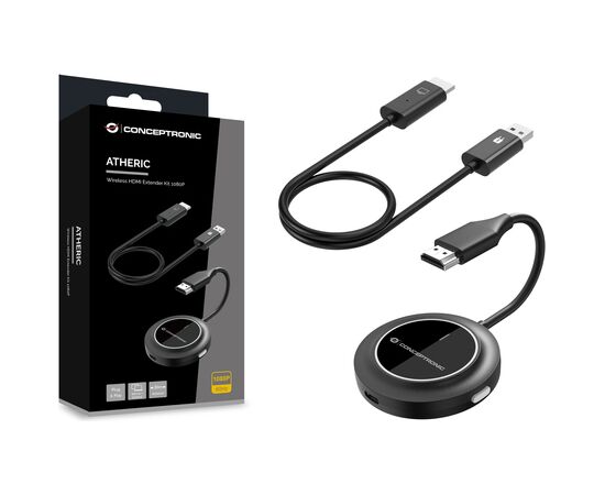 Bezvadu HDMI signāla pārraides komplekts Conceptronic 1080P Adapteri