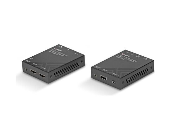 LINDY 70m Cat.6 HDMI 4K60, USB & Audio KVM Extender Adapteri