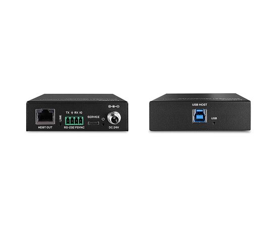AV signāla pārraides sistēma Lindy LINDY USB 3.2 Gen 1 Cat.6A HDBaseT pagarinātājs 100m Adapteri