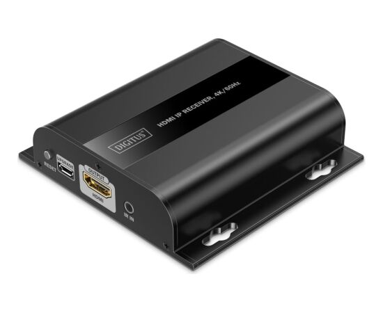 DIGITUS HDMI IP Receiver 4K/60Hz Black Aдаптеры
