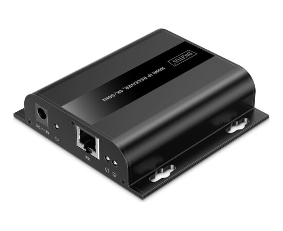 DIGITUS HDMI IP Receiver 4K/60Hz Black Aдаптеры