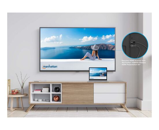 MANHATTAN 1080p bezvadu HDMI displeja adapteris + HDMI raidītājs Adapteri
