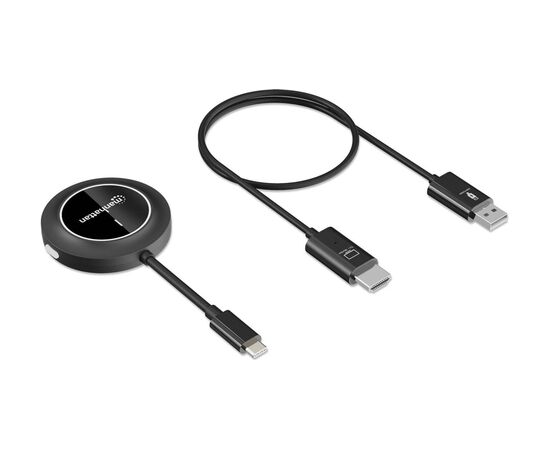 MANHATTAN 1080p Wireless HDMI-Display-Präsentationsset Adapteri