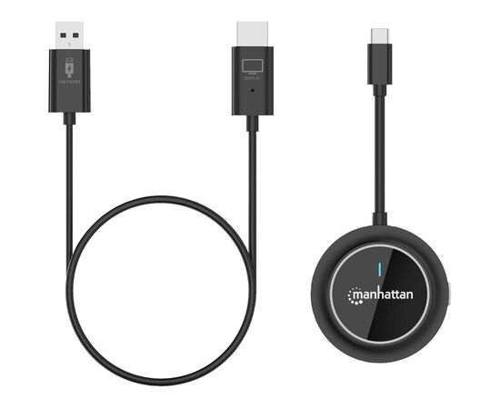 MANHATTAN 1080p Wireless HDMI-Display-Präsentationsset Adapteri