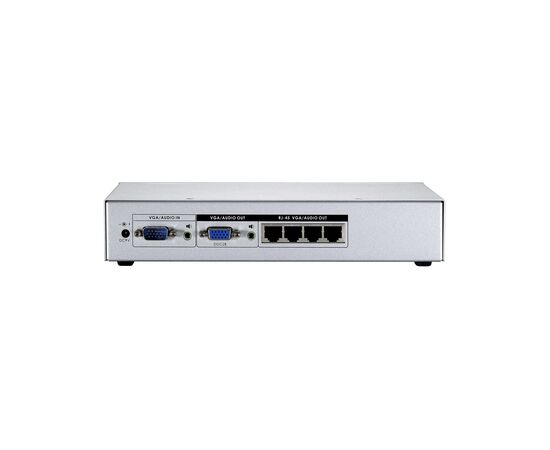 LevelOne VGA  Sender Cat5 4xRJ45/2xDB15      300.00m    Gray Adapteri