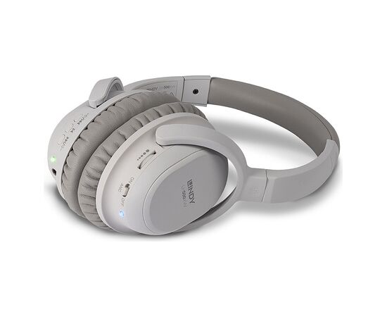 LINDY LH500XW Wireless Active Noise Cancelling Headphone gra Austiņas