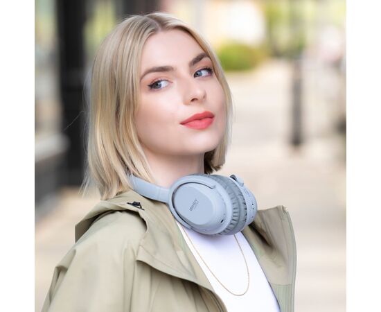 LINDY LH500XW Wireless Active Noise Cancelling Headphone gra Austiņas