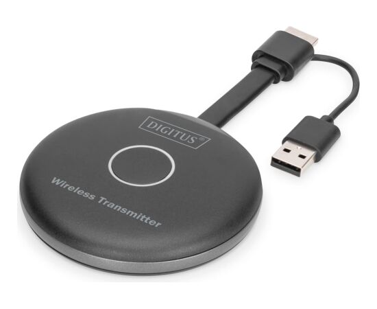 Digitus Wireless HDMI Transmitter Click & Present PRO, HDMI Verlängerung (Black) Adapteri
