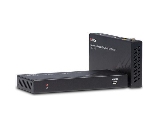 AV signāla pārraides sistēma Lindy I/O HDMI pagarinātājs 150M CAT6/38217 LINDY Adapteri
