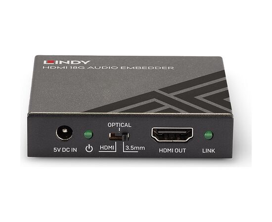 LINDY HDMI 18G Audio Embedder Adapteri