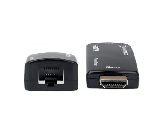 MANHATTAN kompakts 1080p HDMI pārraides komplekts pār Ethernet Adapteri