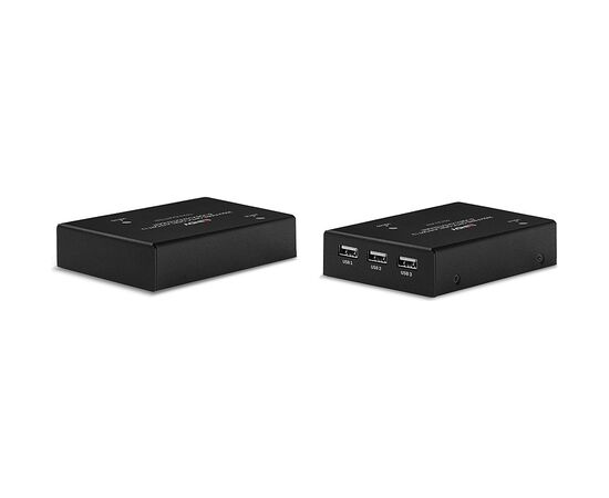 LINDY 300m Fibre Optic DisplayPort 1.2 KVM Extender Adapteri