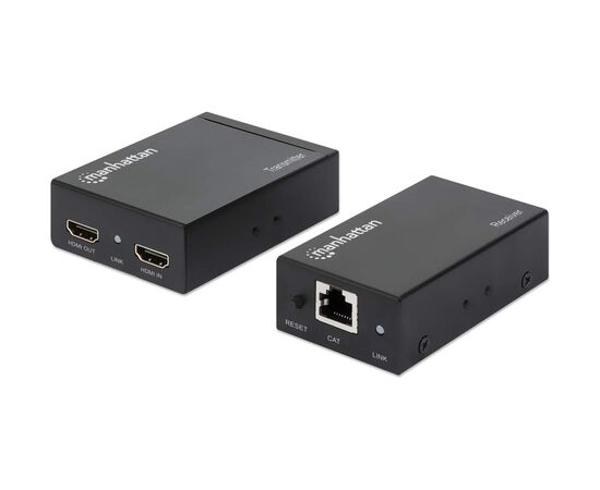 Sistēma AV signāla pārraidei Manhattan HDMI pār Ethernet (207461) Adapteri