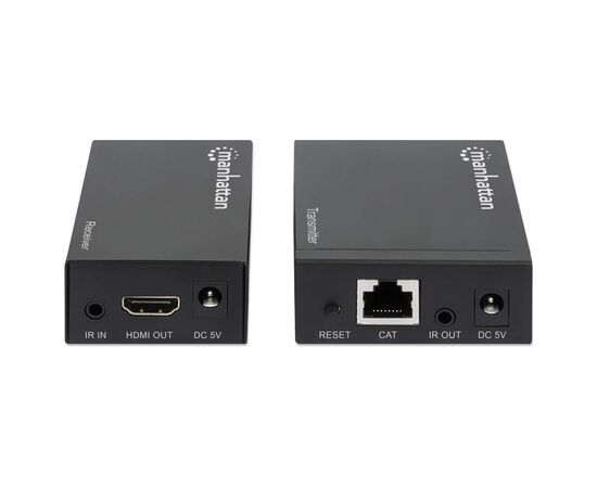 Sistēma AV signāla pārraidei Manhattan HDMI pār Ethernet (207461) Adapteri