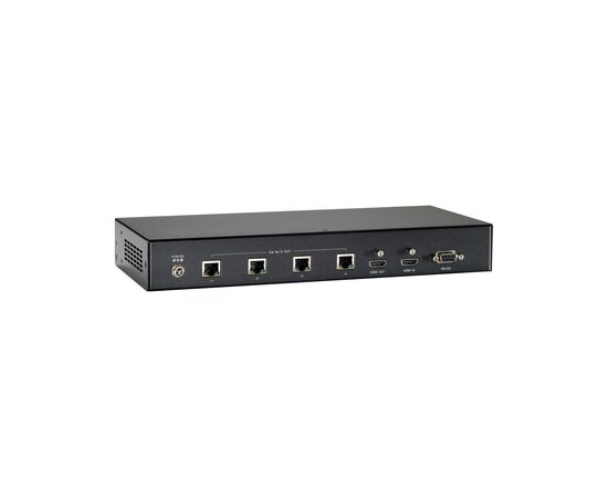LevelOne HDMI Sender Cat5 PoE 4xRJ45/2xHDMI/+100.00m Black Adapteri
